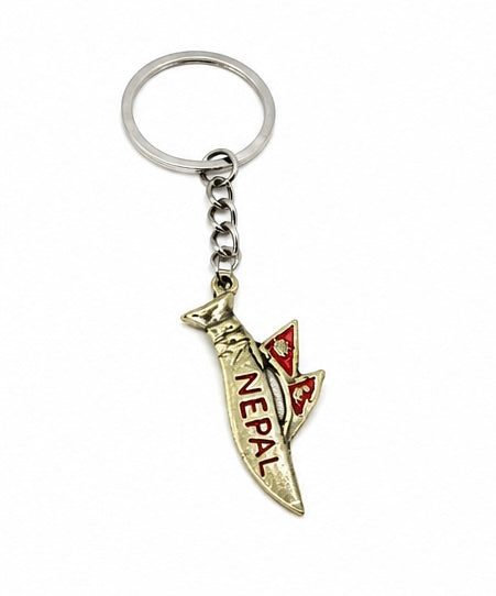 Nepal Khukuri Keychain – Handmade Himalayan Souvenir Knife Key Ring
