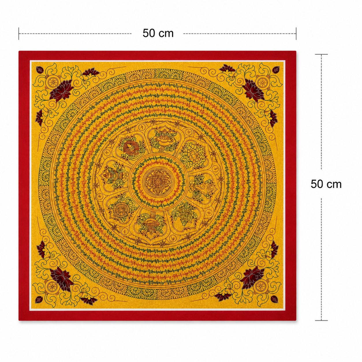 SACRED KALACHAKRA MANDALA ART